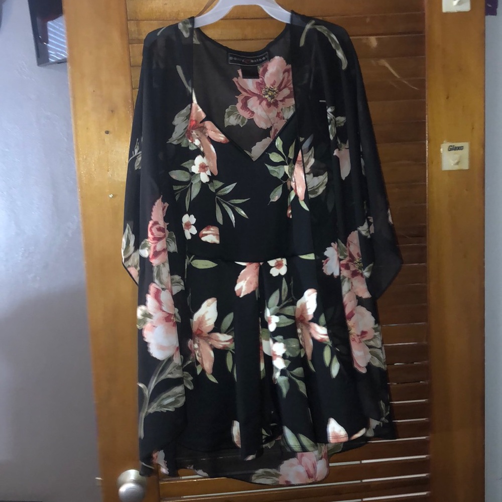 Mini flower jumpsuit